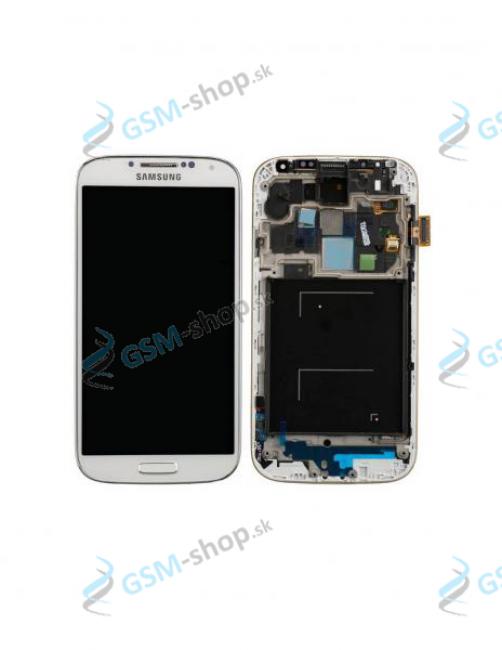 LCD displej Samsung Galaxy S4 (i9505) a dotyk biely s krytom Originl