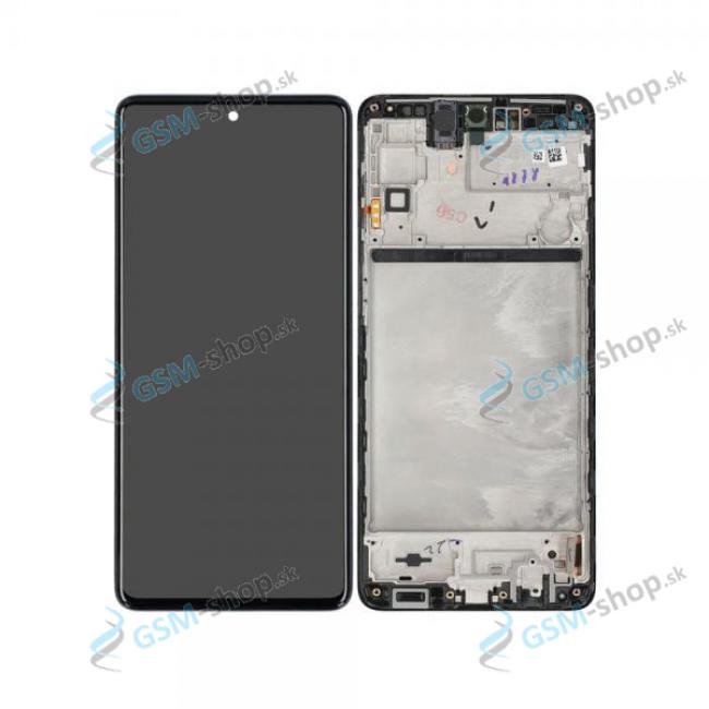 LCD displej Samsung Galaxy M51 (M515) a dotyk s krytom iernym Originl