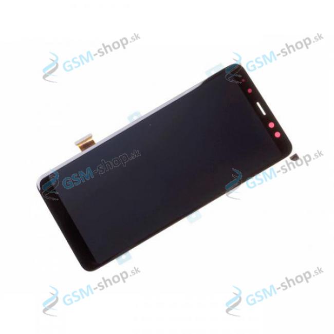 LCD displej Samsung Galaxy A8 2018 (A530) a dotyk ierny Originl