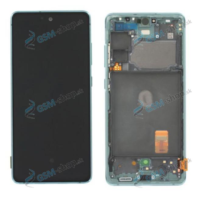 LCD displej Samsung Galaxy S20 FE (G780F) a dotyk s krytom zelenm Originl