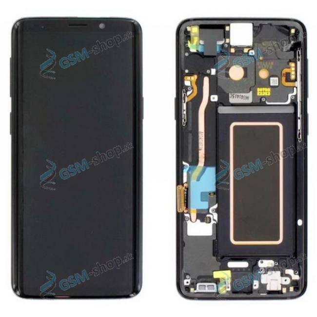 LCD displej Samsung Galaxy S9 (G960F) a dotyk s krytom iernym Originl