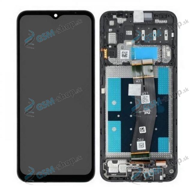 LCD displej Samsung Galaxy A14 (A145) a dotyk ierny s krytom Originl