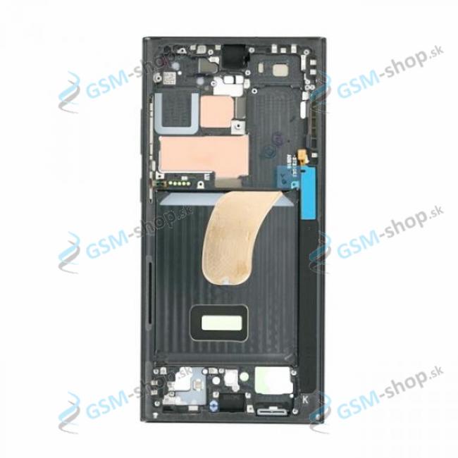 Stred Samsung Galaxy S23 Ultra (S918) ierny Originl