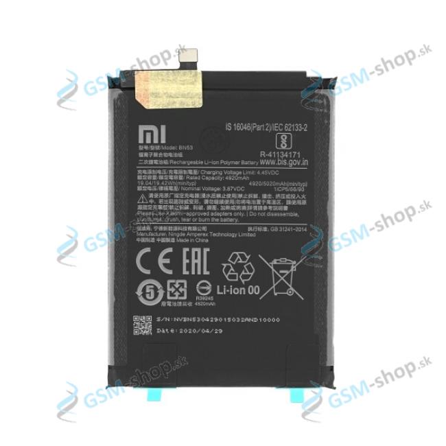 Batria Xiaomi BN53 pre XIaomi Redmi Note 9 Pro, 10 Pro Originl