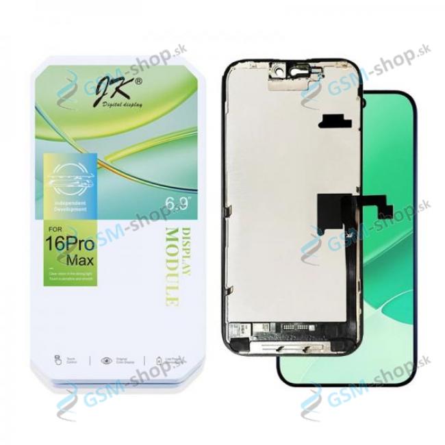 LCD displej iPhone 16 Pro Max a dotyk ierny InCell JK