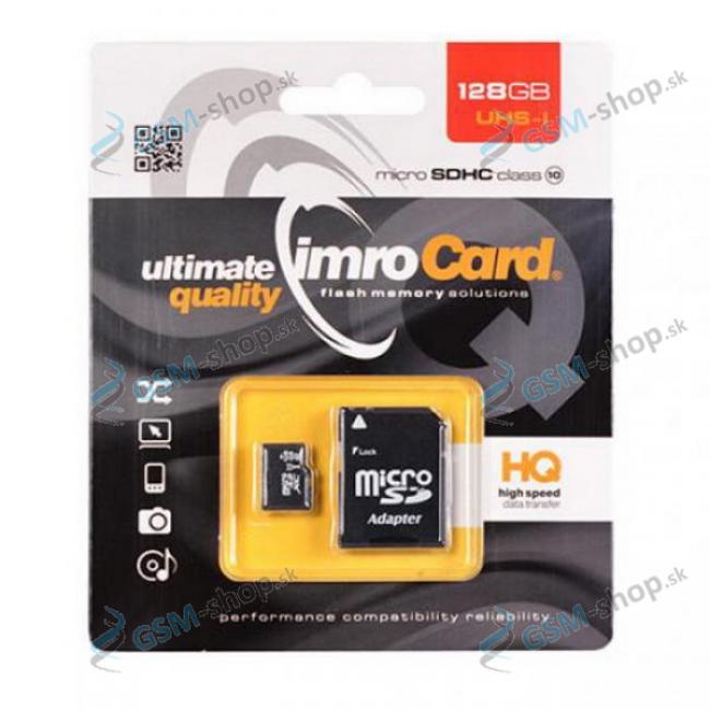 Pamov karta IMRO MicroSD 128 GB SDHC UHS-I CLASS 10