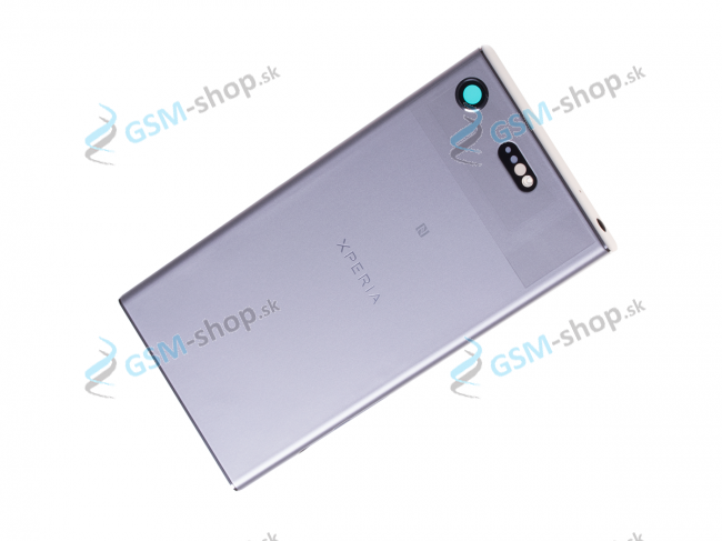 Kryt Sony Xperia XZ1 Compact (G8441) zadn strieborn Originl