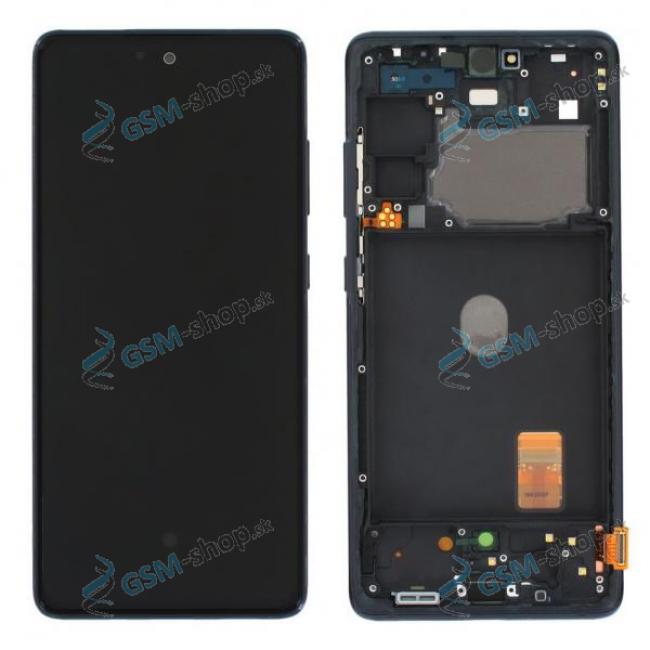 LCD displej Samsung Galaxy S20 FE (G780F) a dotyk s krytom modrm Originl