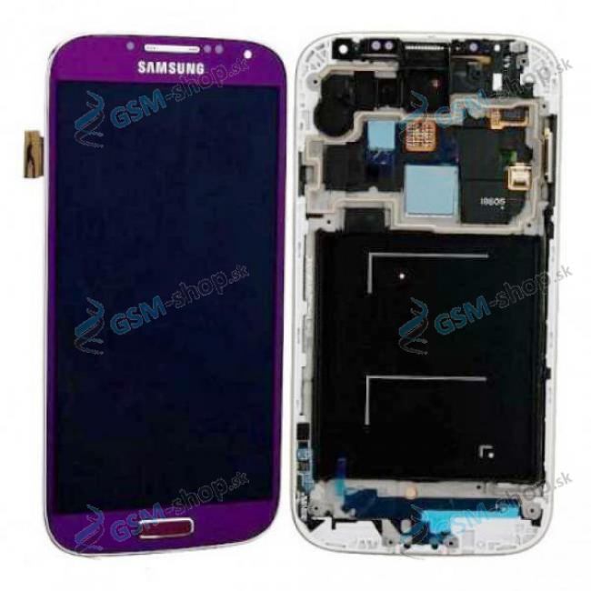LCD Samsung Galaxy S4 LTE (i9506) komplet fialov Originl