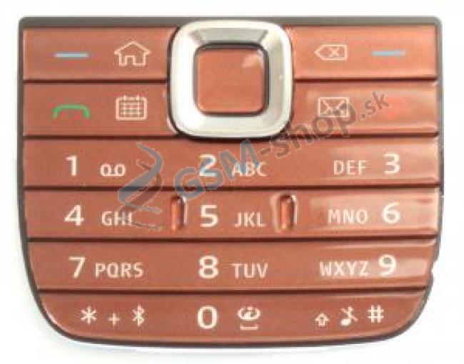 Klvesnica Nokia E75 vonkajia hned Originl