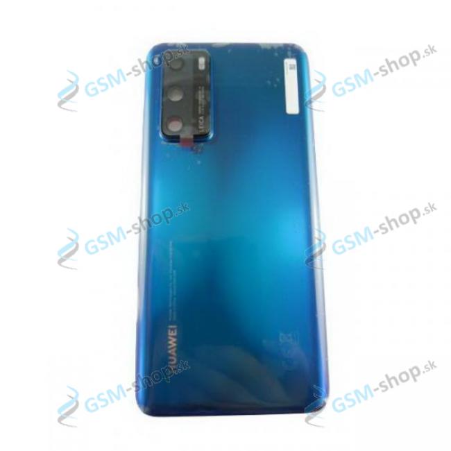Kryt Huawei P40 batérie zadný modrý Originál