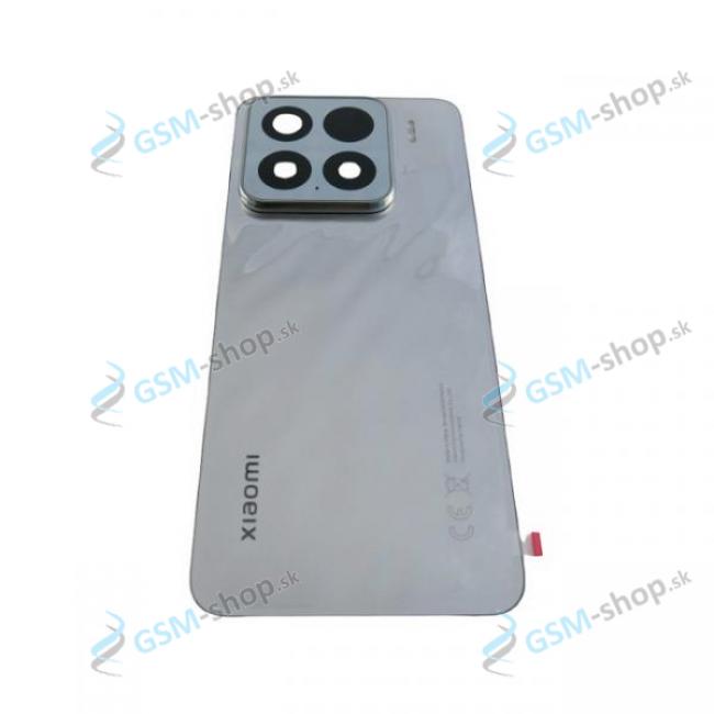 Kryt  Xiaomi 15 zadn strieborn Originl