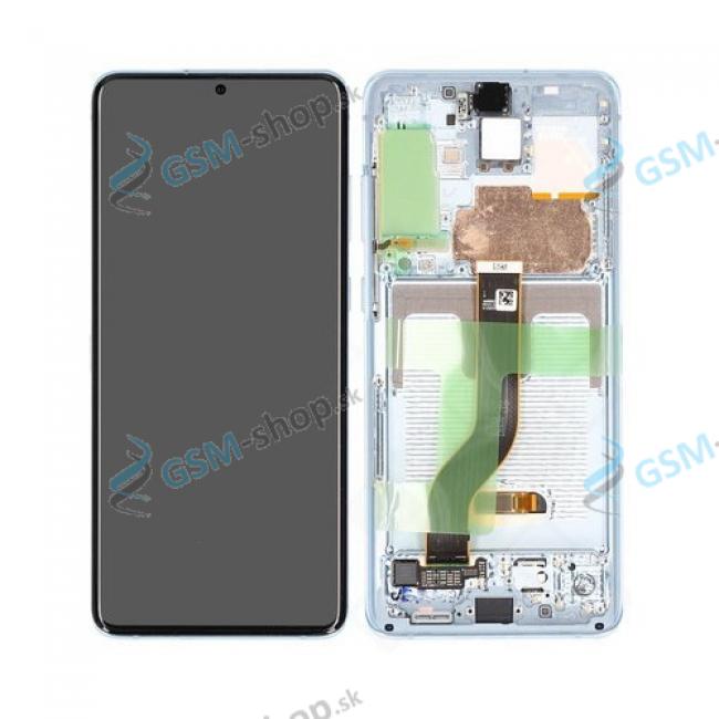 LCD Samsung Galaxy S20 Plus (G985, G986) a dotyk s krytom modrm Originl
