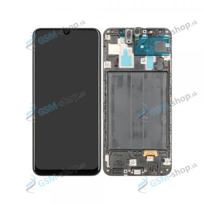 LCD displej Samsung Galaxy A30 (A305) a dotyk ierny s krytom Originl