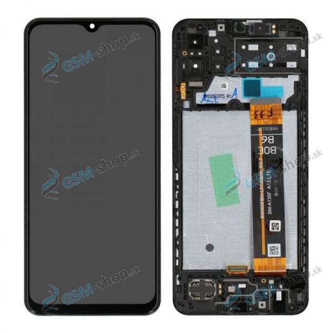 LCD displej Samsung Galaxy M13 (M135) a dotyk ierny s krytom Originl