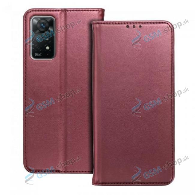 Pzdro Samsung Galaxy A12, A12s, M12 knika magnetick Burgundy