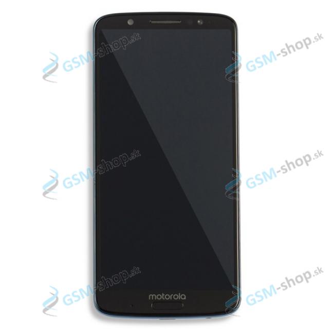 LCD displej Motorola Moto G6 Plus (XT1926) a dotyk tmavo modr Originl