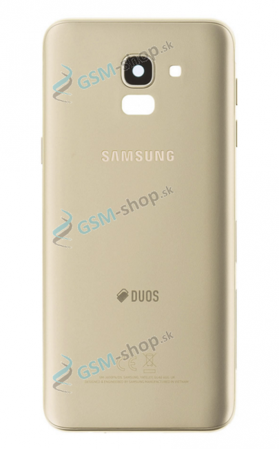 Kryt Samsung Galaxy J6 2018 (J600) batrie zlat Originl