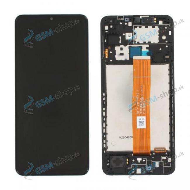 LCD displej Samsung Galaxy A12 (A125F) a dotyk ierny s krytom Originl