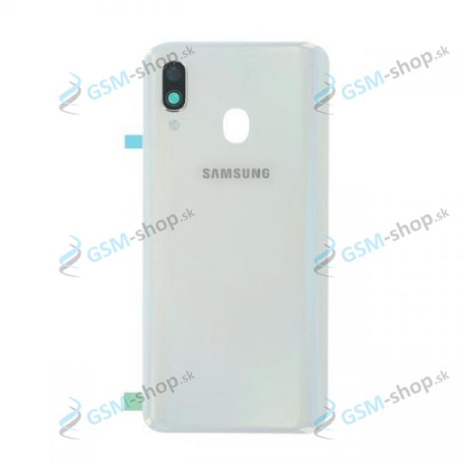 Kryt Samsung Galaxy A40 (A405) batrie biely Originl