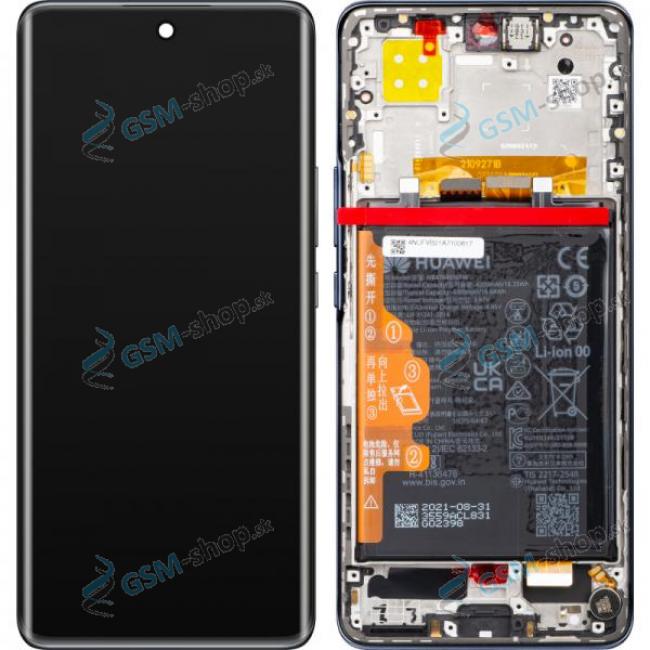 LCD displej Huawei Nova 9 a dotyk s krytom iernym Originl