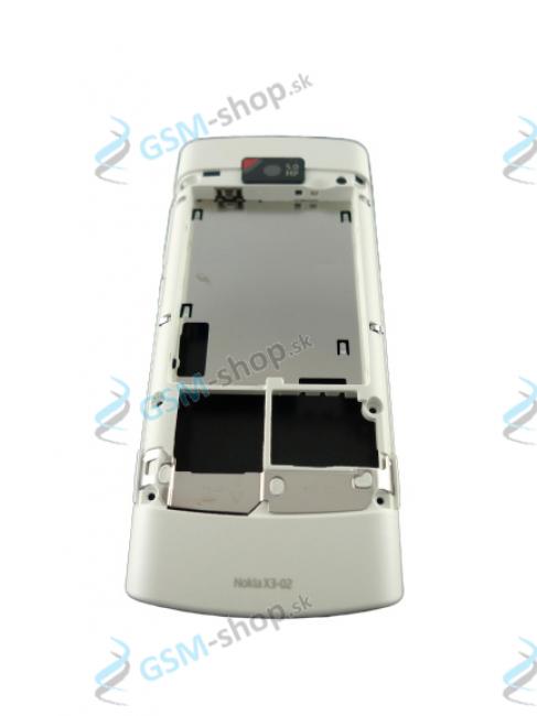 Stred Nokia X3-02 zadn biely Originl