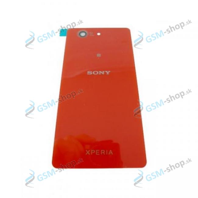 Kryt Sony Xperia Z3 Compact (D5803) zadný oranžový Originál