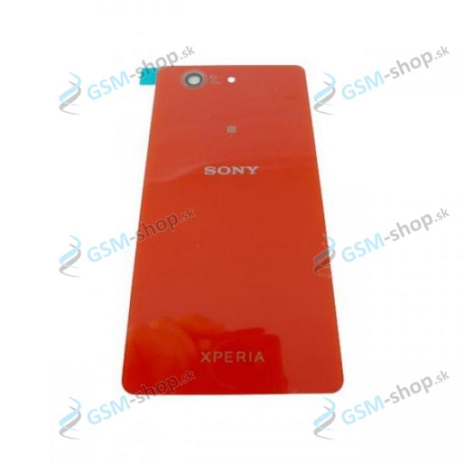 Kryt Sony Xperia Z3 Compact (D5803) zadn oranov Originl