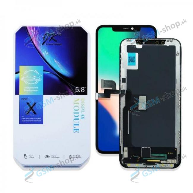LCD displej iPhone X a dotyk ierny InCell JK