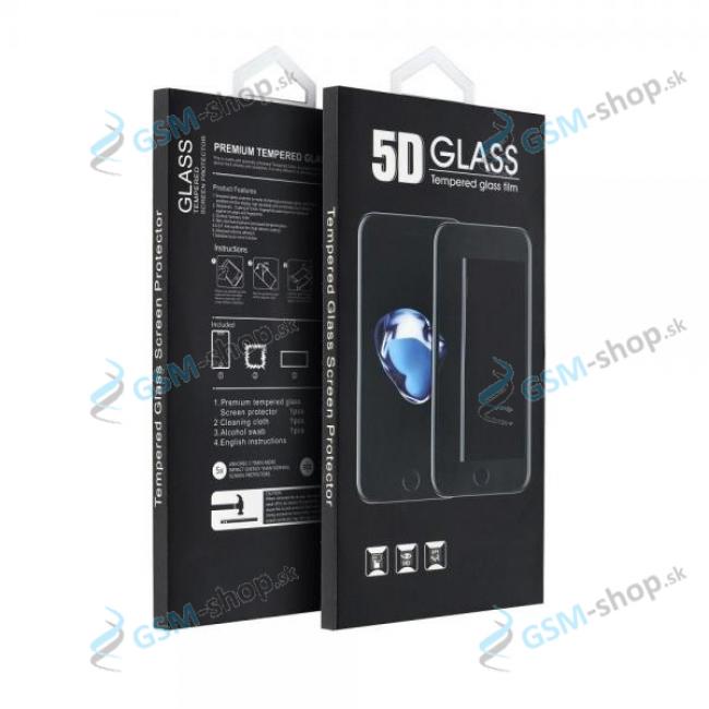 Tvrden sklo Huawei P40 Lite cel displej 5D FULL GLUE ierne