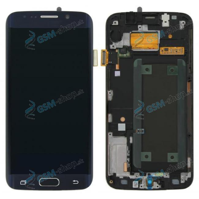 LCD displej Samsung Galaxy S6 Edge (G925) a dotyk s krytom iernym Originl