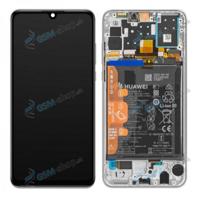 LCD Huawei P30 Lite GLOBAL VERSION (MAR-LX1M, MAR-L21BX) a dotyk s krytom bielym Originl