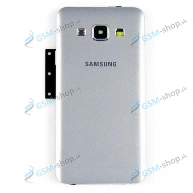 Kryt Samsung Galaxy A3 (A300F) batrie strieborn Originl