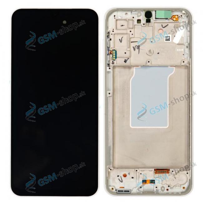 LCD displej Samsung Galaxy A26 5G (A266) a dotyk s krytom bielym Originl