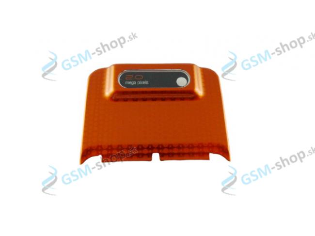 Kryt kamery SonyEricsson W580i oranov Originl