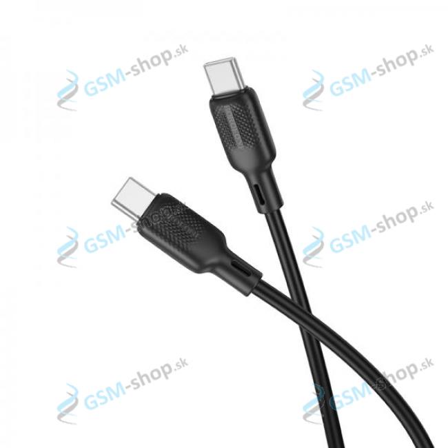 Datakbel BOROFONE BX113 USB-C a USB-C 60W 1 meter ierny 3A
