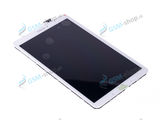 LCD Samsung Galaxy Tab E (T560N) a dotyk biely s krytom Originl