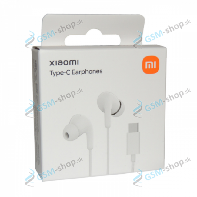 HF slchadl Xiaomi (BHR8931GL) s USB-C konektorom Originl blister biele