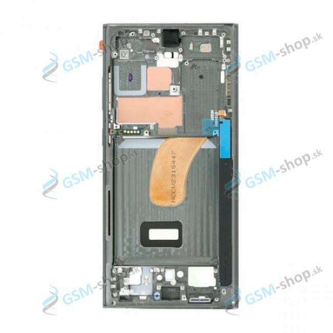 Stred Samsung Galaxy S23 Ultra (S918) zelen Originl