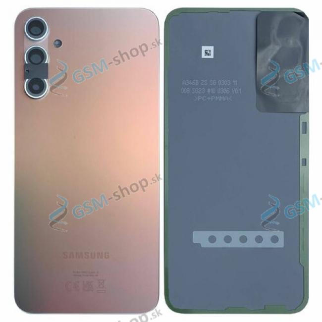 Kryt Samsung Galaxy A34 5G (A346) batrie strieborn Originl