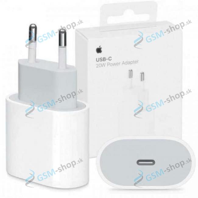 Adaptr Apple MHJ83ZMA 20W USB-C Originl blister biely