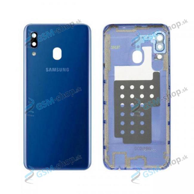 Kryt Samsung Galaxy A20e (A202) batrie modr Originl